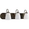 Progress Lighting Gather Collection Three-Light Bath & Vanity P2708-20 - alternate 1